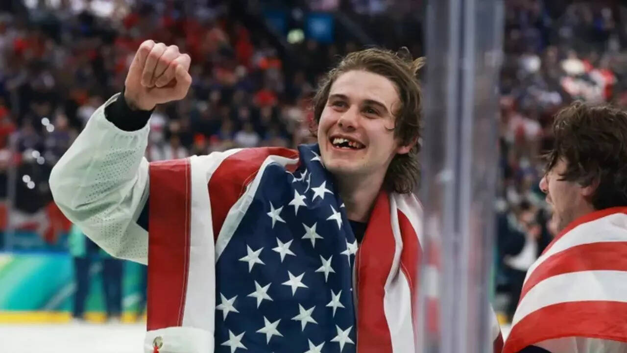 Jack Hughes breaks silence on chipped tooth, addresses trademark smile buzz following Team USA’s gold med