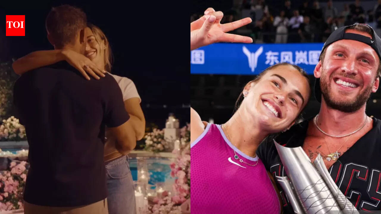 World No. 1 tennis star Aryna Sabalenka engaged to businessman Georgios Frangulis, Carlos Alcaraz and Coco Gauff congratulate