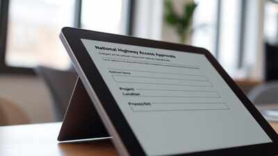 Application & approval process for access roads from NHs goes fully digital