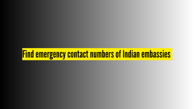 West Asia crisis: MEA sets up control room; releases emergency contact numbers of Indian embassies