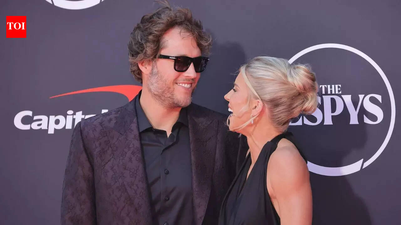 Matthew Stafford and wife Kelly turn heads with matching cowboy outfits as Rams QB enjoys stylish NFL offseason moment