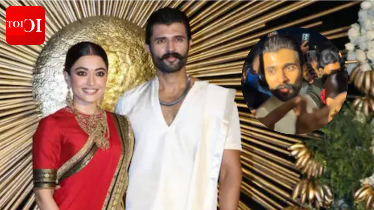 Vijay Deverakonda's fun moment with paps goes viral; couple praised for style