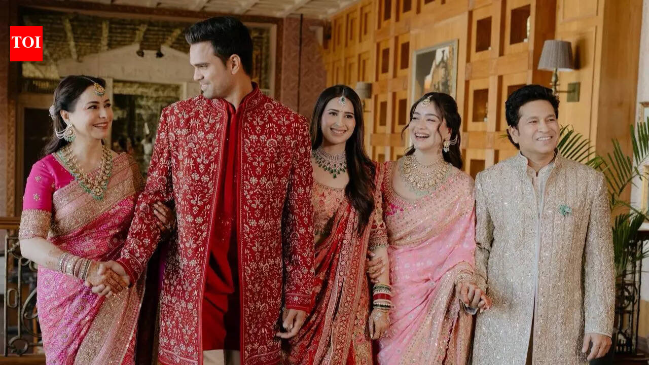 Live: Arjun, Saaniya tie the knot in grand ceremony in Mumbai