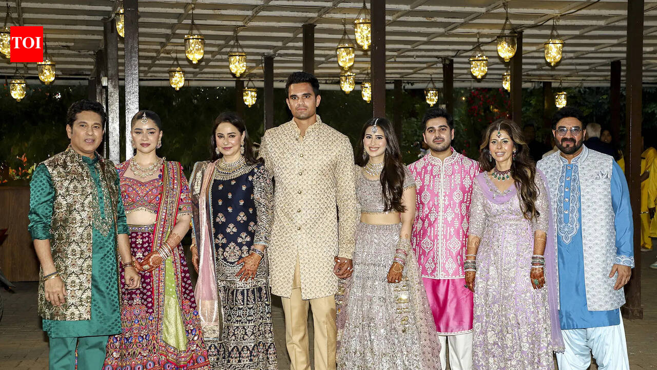 Live Updates: Arjun–Saaniya wedding festivities begin; stars light up pre-wedding ceremony