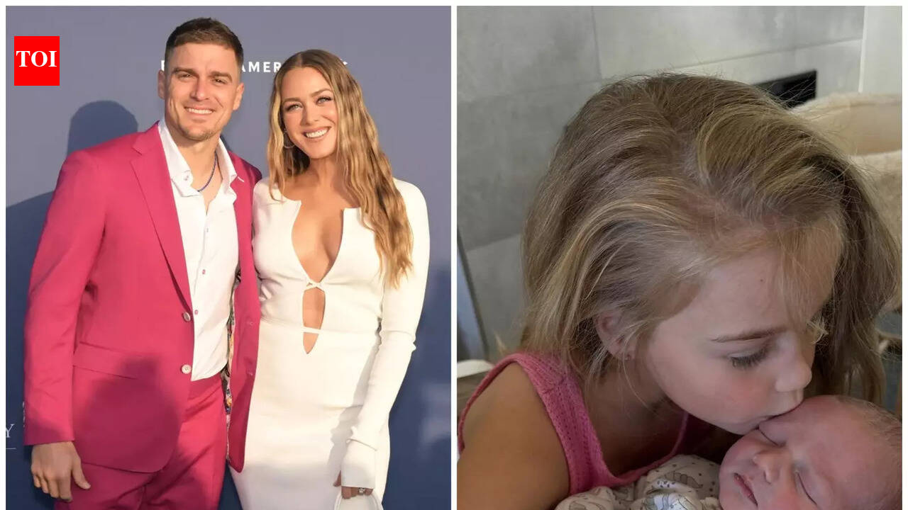 Los Angeles Dodgers star Kiké Hernández shares adorable moment as daughter Penélope welcomes baby brother Santiago José