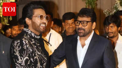 रश्मिका मंदाना और विजय देवरकोंडा की शादी का रिसेप्शन: चिरंजीवी और नवीन पॉलीशेट्टी ने चुराया दिल - वीडियो