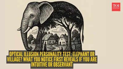  Elephant or village? What you notice first reveals if you are intuitive or observant