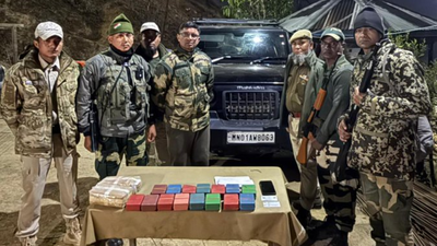 Manipur Police recover large quantity of narcotics from SUV at Tengnoupal check post