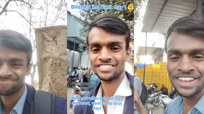 Why did the boy who earned Rs 64 on a food delivery app is inspiring so many people? “Kaam mein koi…”