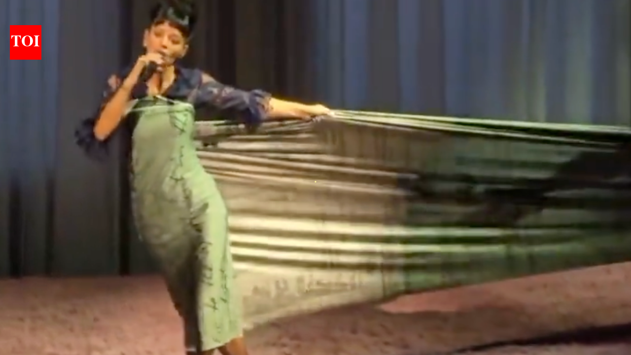 Did Lily Allen just expose David Harbour on stage? Singer’s ‘receipt dress’ goes viral