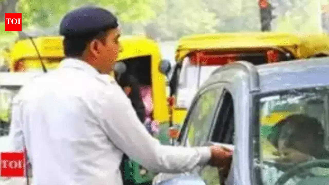 Delhi sees 32% drop in Holi traffic challans, 1,204 booked for drunken driving