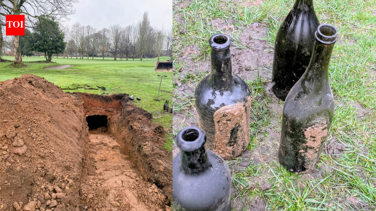 Manchester golf club finds a boozy time capsule