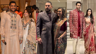 MS Dhoni to Yuvraj Singh: Cricket’s biggest names attend Arjun Tendulkar’s wedding – Full list | Off the field News – The Times of India