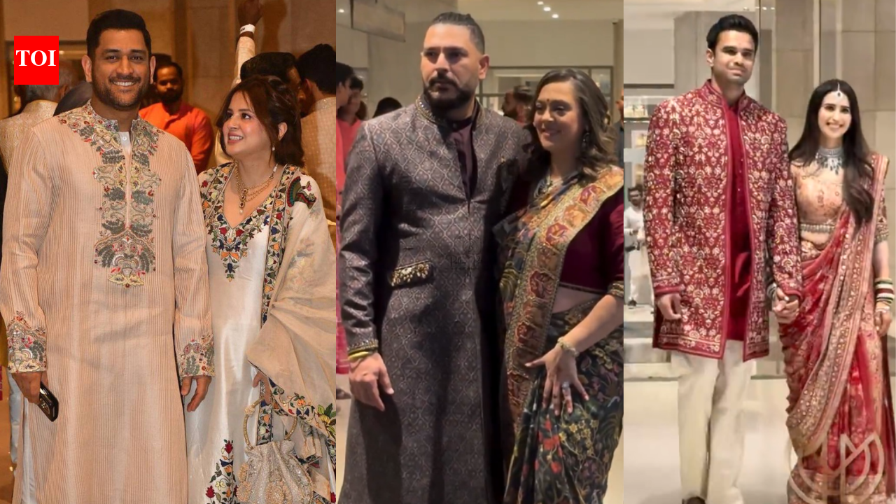 From Dhoni to Yuvraj : Cricket’s biggest names attend Arjun’s wedding - Full list