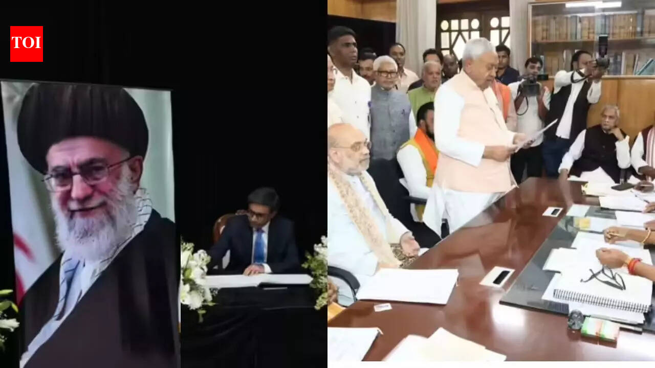 Evening news brief: India condoles Khamenei’s death; Nitish Kumar files Rajya Sabha nomination and more