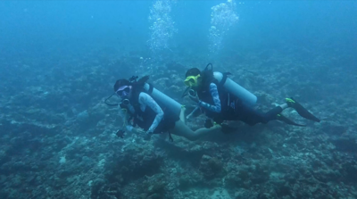  Ovee and Ruchi Malve’s extraordinary diving journey