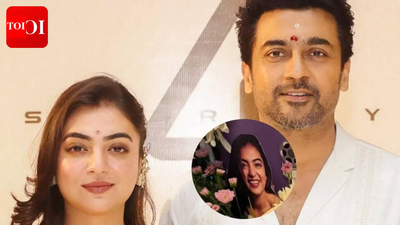 Nazriya Nazim joins 'Suriya 47' shoot; Suriya and Jyotika’s sweet gesture wins hearts