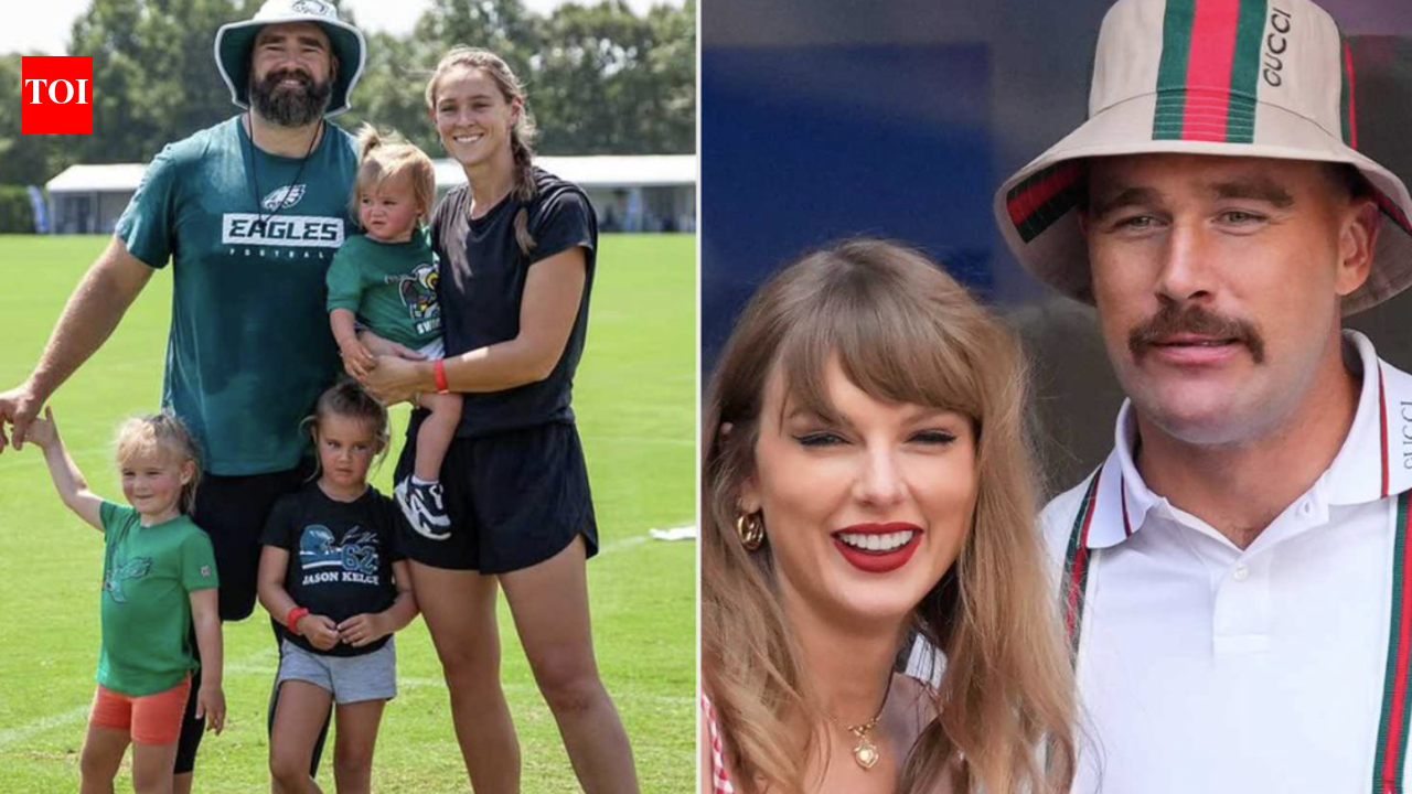 Kylie Kelce praises Taylor Swift’s viral NFL troll, calls it “one of the most badass things ever said.”