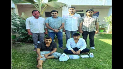 Drug trafficker, aide arrested in Barmer