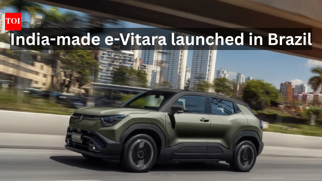 India-made Maruti Suzuki e-Vitara launched in Brazil: Here’s what’s different