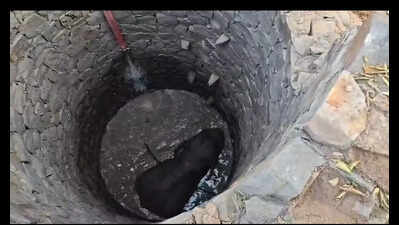 Jumbo rescued from open well in Keonjhar