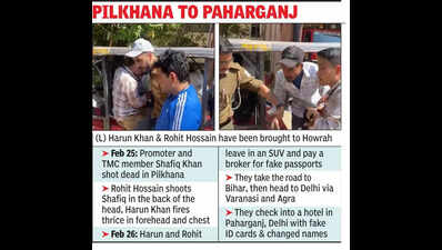 Hwh promoter killing: 2 prime accused held from Delhi hotel