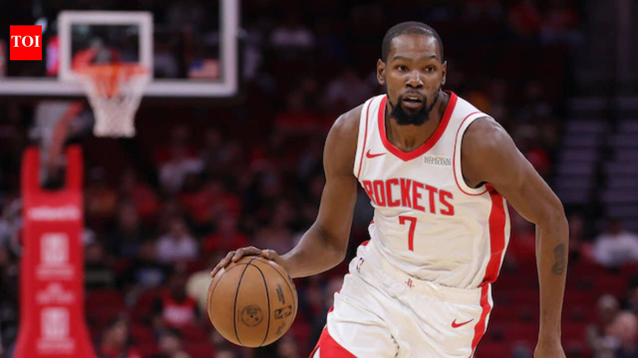 Is Kevin Durant playing tonight vs the Golden State Warriors? Latest update on the Houston Rockets star’s injury report (March 5, 2026) | NBA News  timesofindia.indiatimes.com