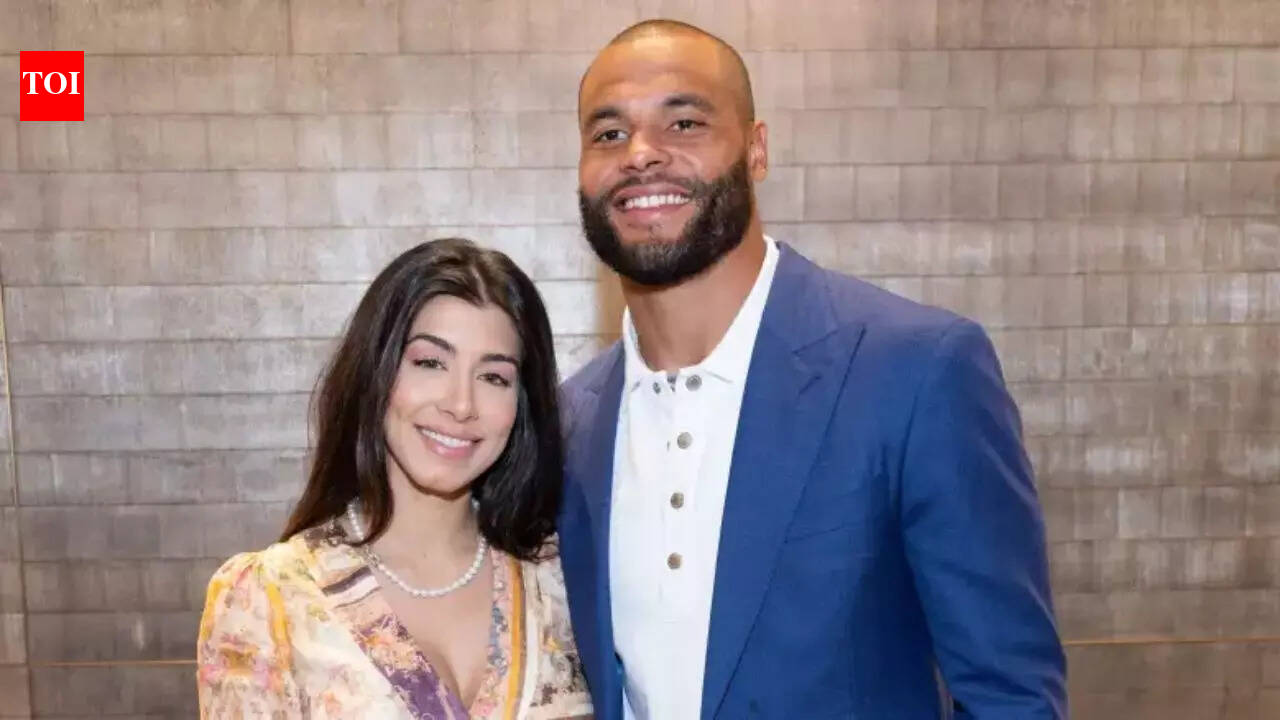 Dak Prescott’s fiancée Sarah Jane Ramos turns heads in tiny bikini while celebrating tropical swimsuit-themed bachelorette party