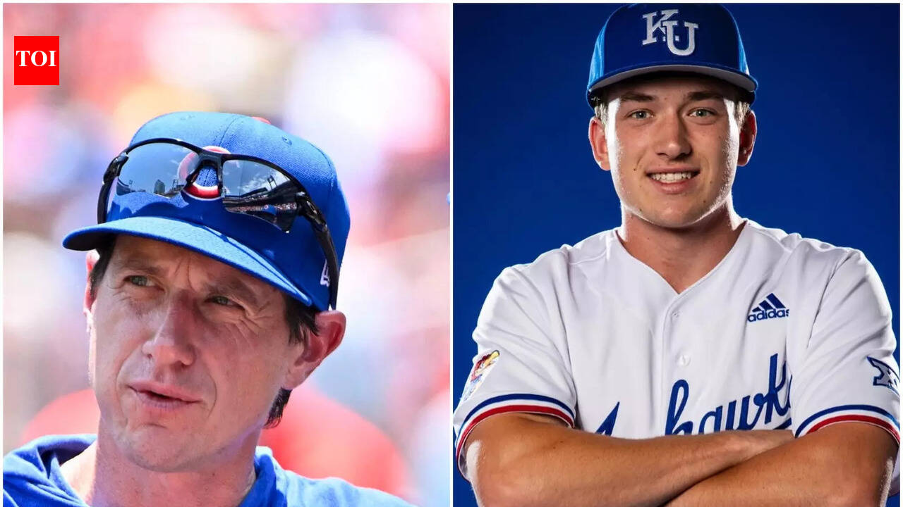 Craig Counsell enjoys rare father-son moment as Brady surprises him before Cubs vs Diamondbacks game
