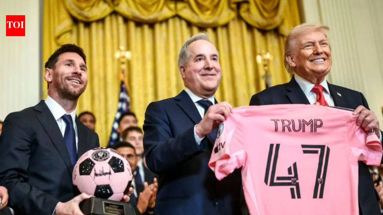 Lionel Messi and Inter Miami CF honored at White House by Donald Trump