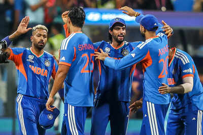 Major records set in Wankhede thriller as India beat England to reach second straight T20 World Cup final