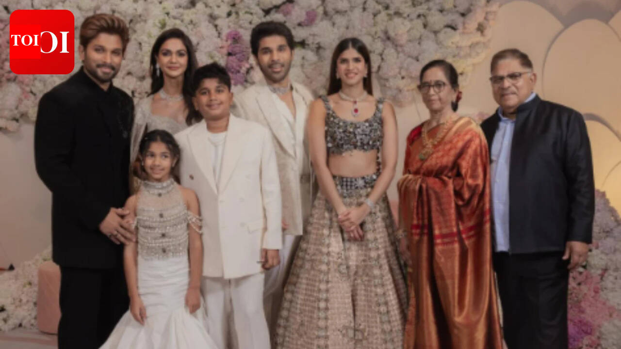 Allu Arjun thanks guests for blessing Allu Sirish–Nayanika Reddy at grand pre-wedding reception