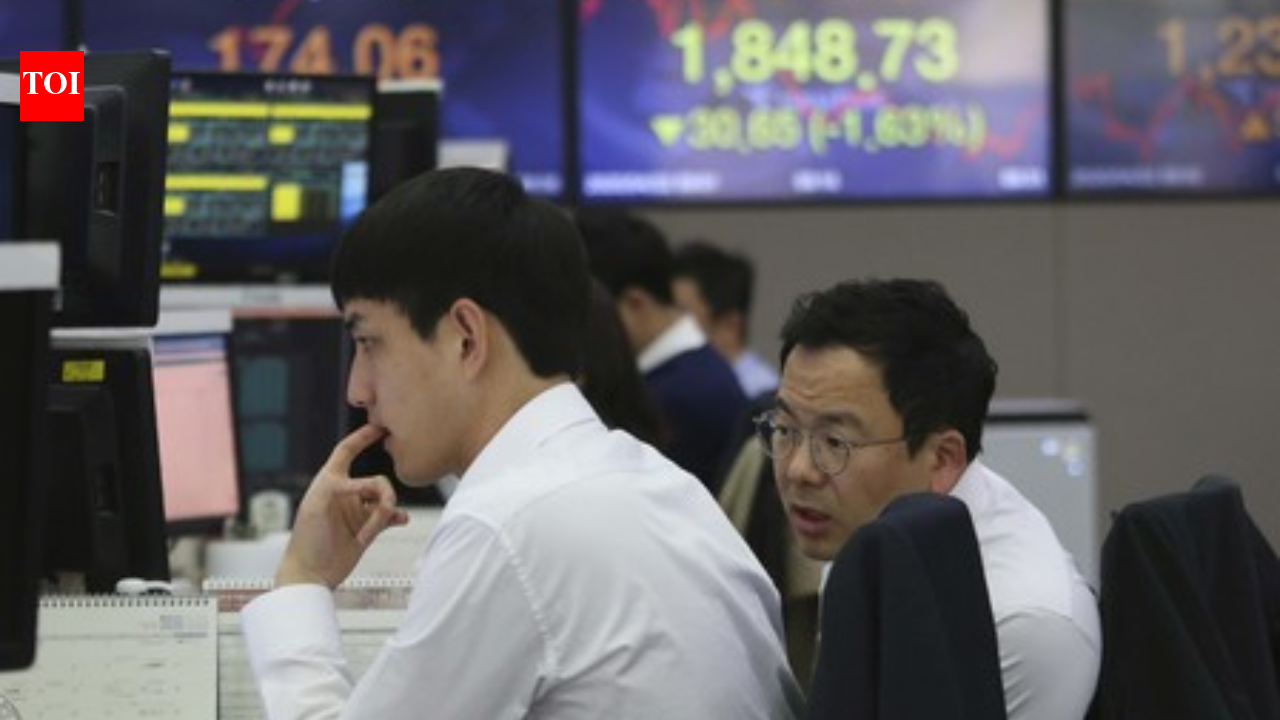 Asian stocks today: Kospi drops 1.6% as Middle East tensions weigh on markets