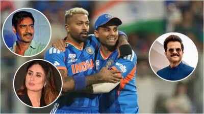  Ajay Devgn, Kareena Kapoor, Anil Kapoor, and others hail India's semi-final victory against England