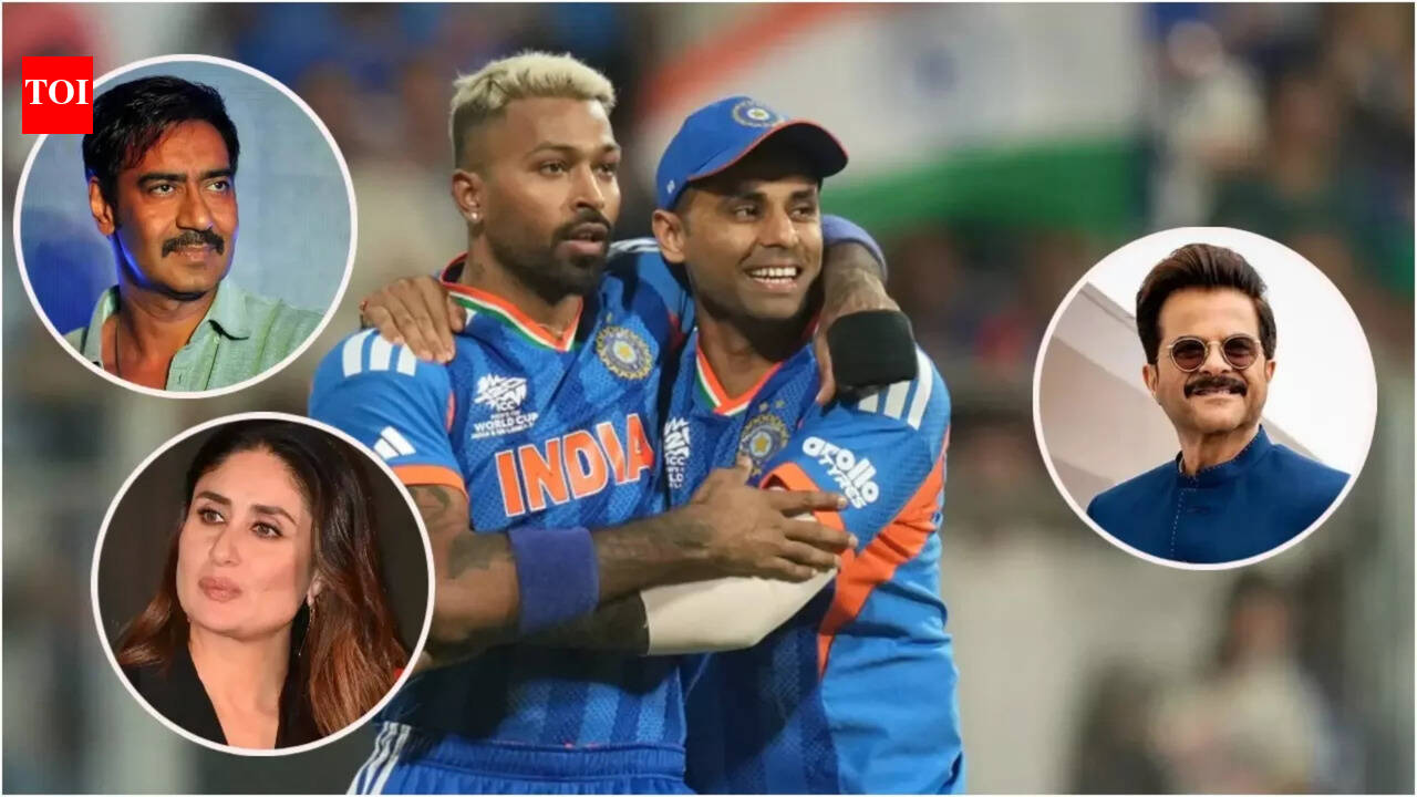 T20 World Cup 2026: Ajay Devgn, Kareena Kapoor, Anil Kapoor, and others hail India's semi-final victory against England