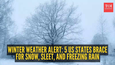  5 US states brace for snow, sleet, and freezing rain