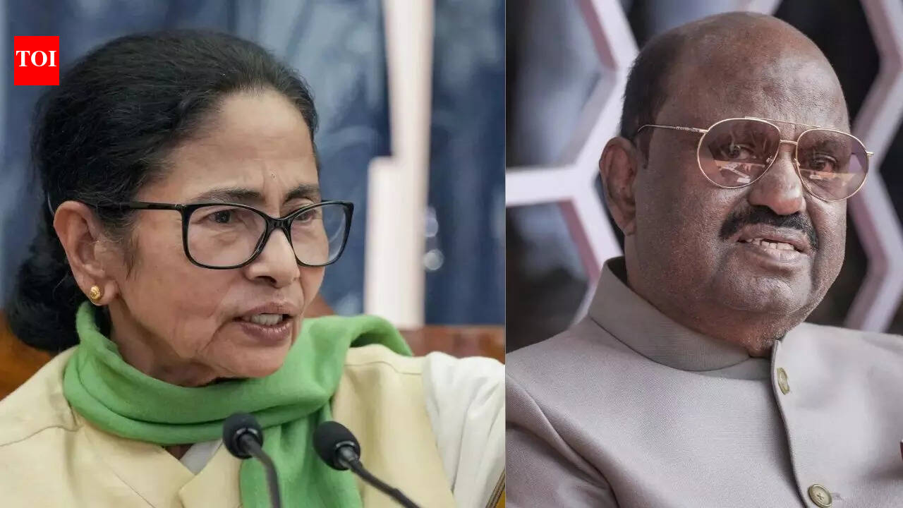 'Pressure from Amit Shah': Mamata Banerjee's 1st reaction on CV Ananda Bose's resignation as governor