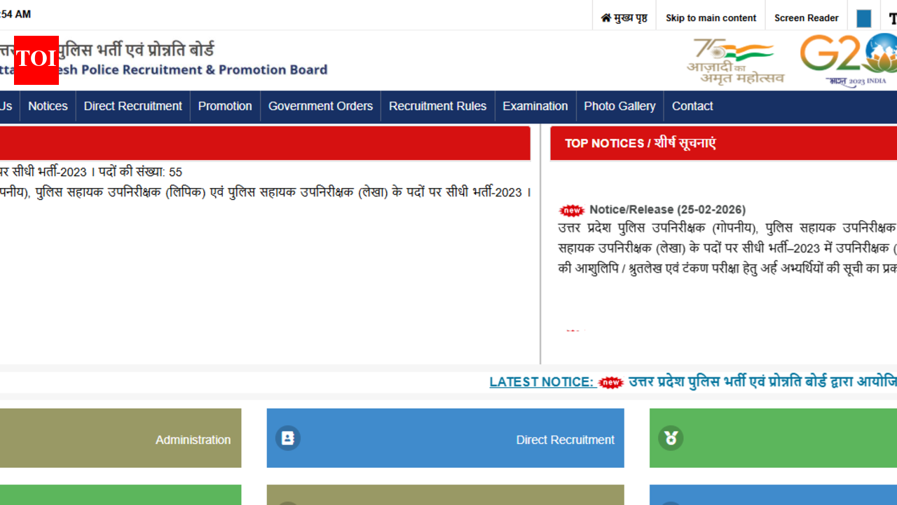UPPRPB UP Police SI exam city slip 2026 to be released soon at uppbpb.gov.in: Check steps to download here