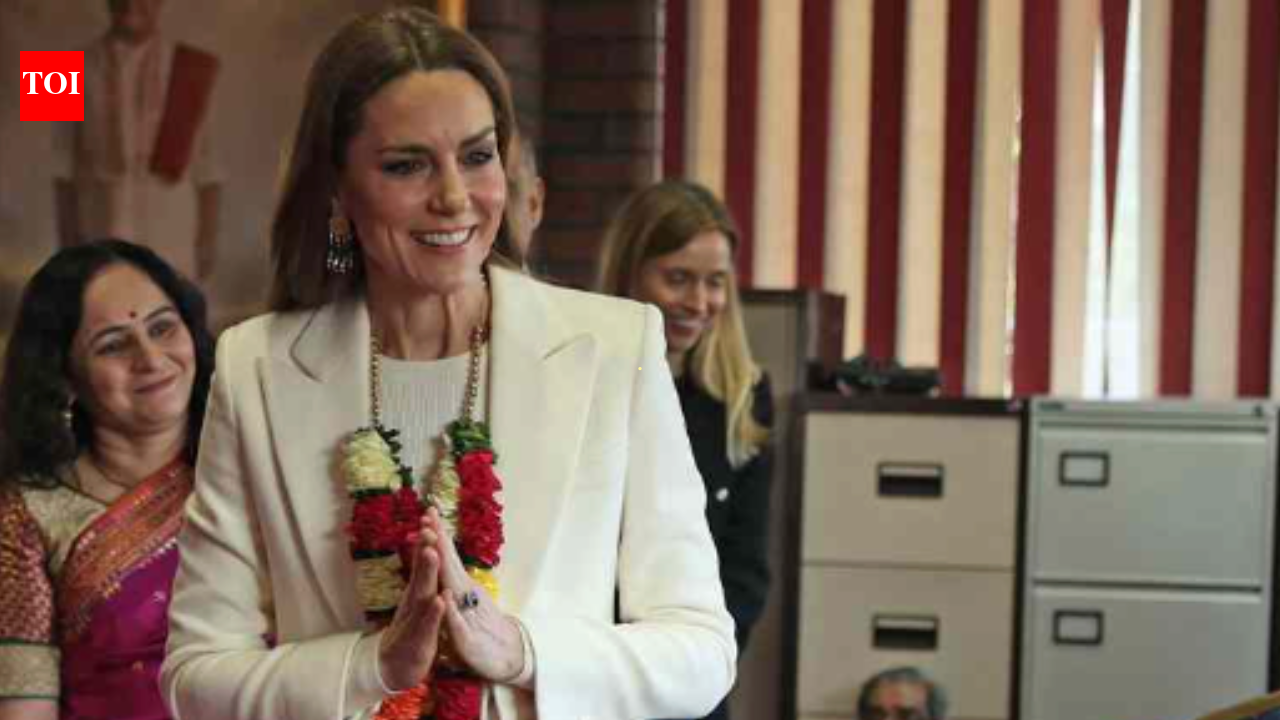 Watch: Kate Middleton joins garba dance at Hindu temple during Leicester visit marking Holi celebrations