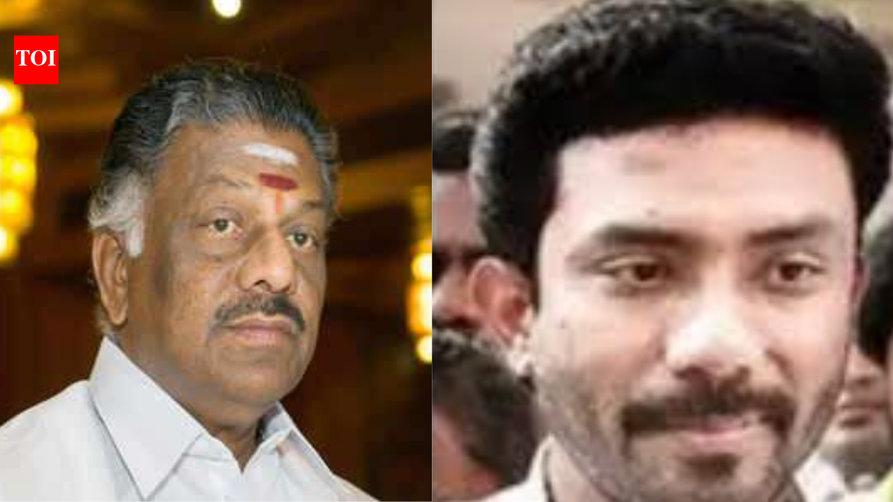 O Panneerselvam, son P Ravindhranath Kumar seek DMK tickets for Andipatti, Bodinayakanur constituencies