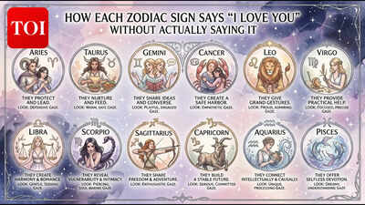 How Each Zodiac Sign Says “I Love You” Without Actually Saying It