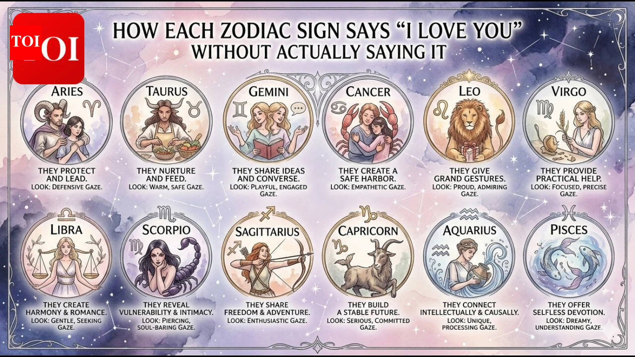 How Each Zodiac Sign Says “I Love You” Without Actually Saying It