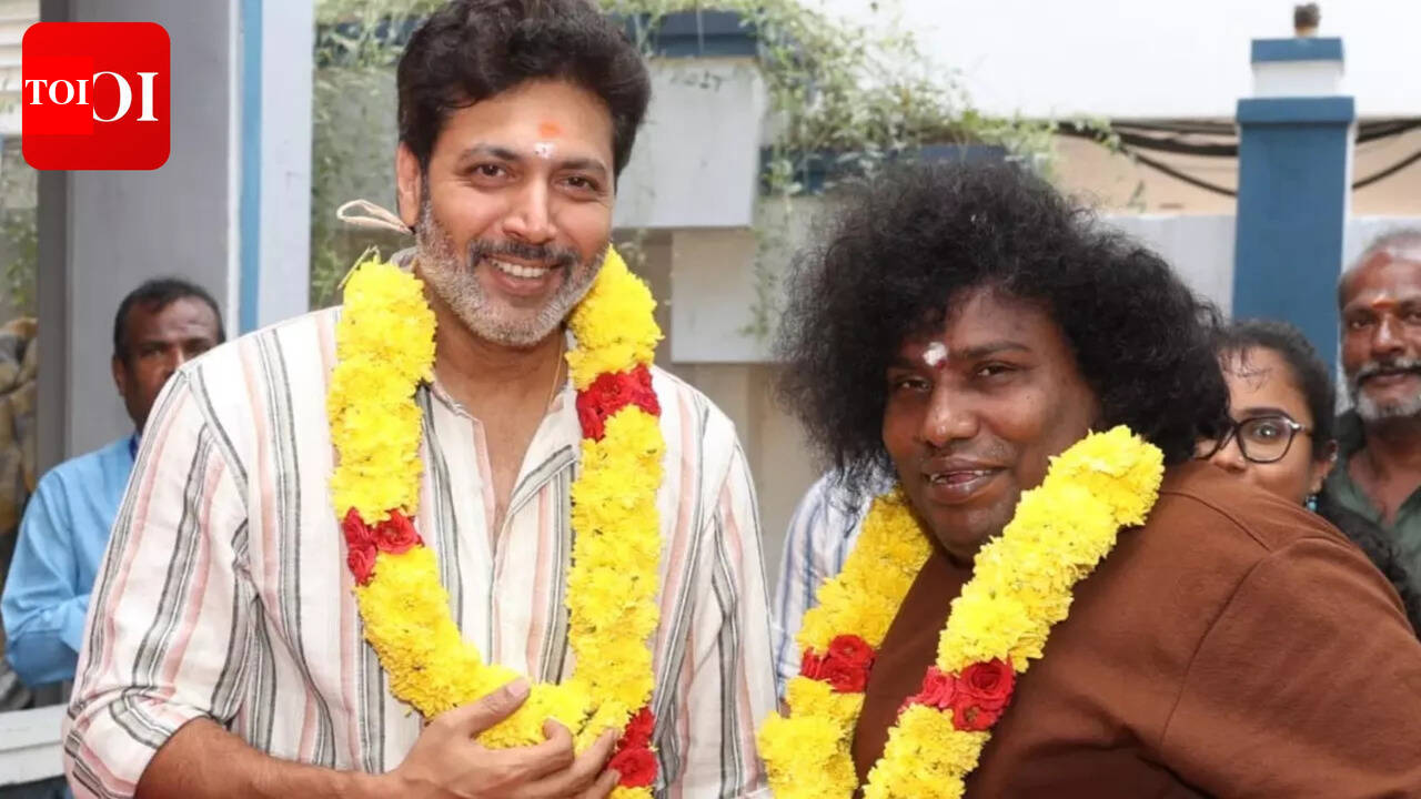 ‘An Ordinary Man’ shoot: Ravi Mohan starts shooting for his directorial debut with Yogi Babu