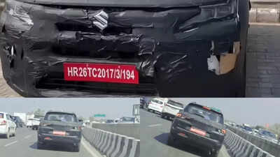 Maruti Brezza facelift spied, launch soon: Key updates expected