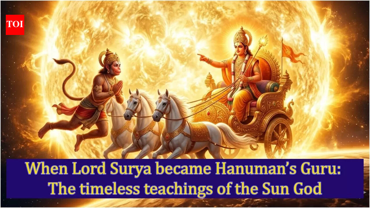 When Lord Surya became Hanuman’s Guru: The timeless teachings of the Sun God