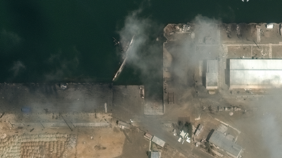  Satellite photos show impact of US-Israel strikes across Iran