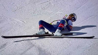 American skier Lindsey Vonn resumes training four weeks after horror Winter Olympics crash, gets praise from NBA legend LeBron James