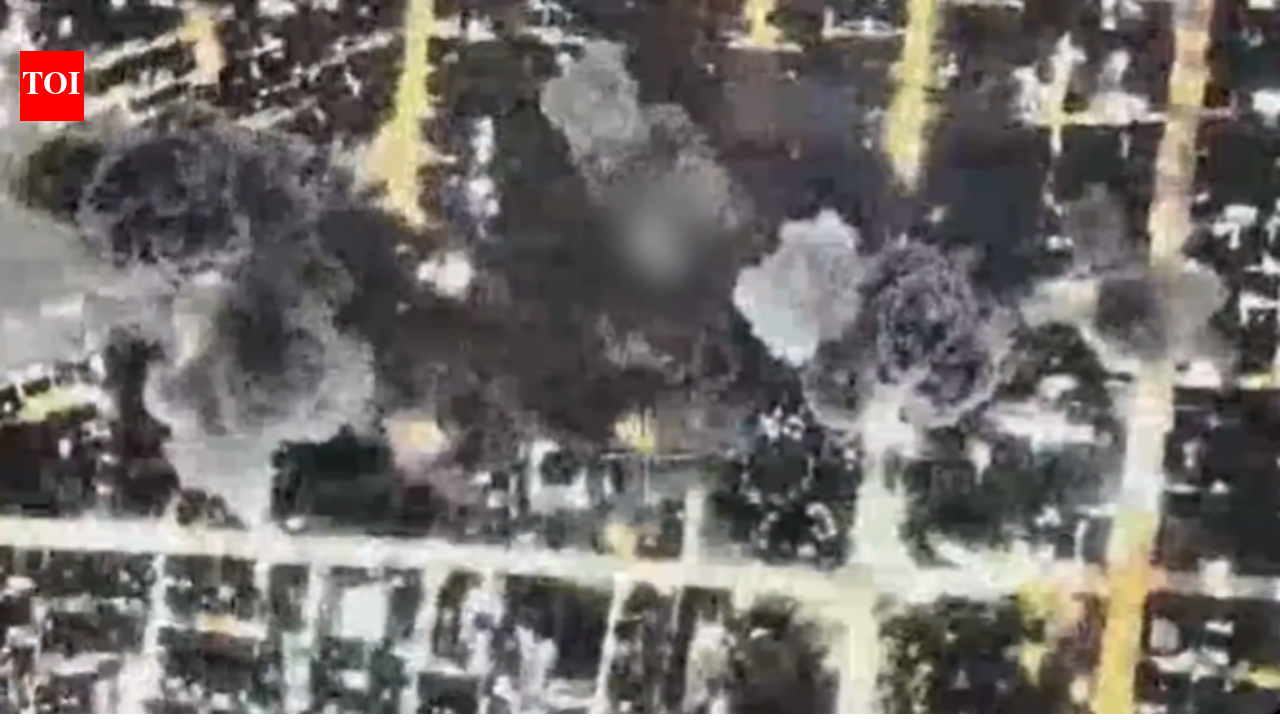 Watch: 50 Israeli jets destroy Khamenei's bunker in Tehran