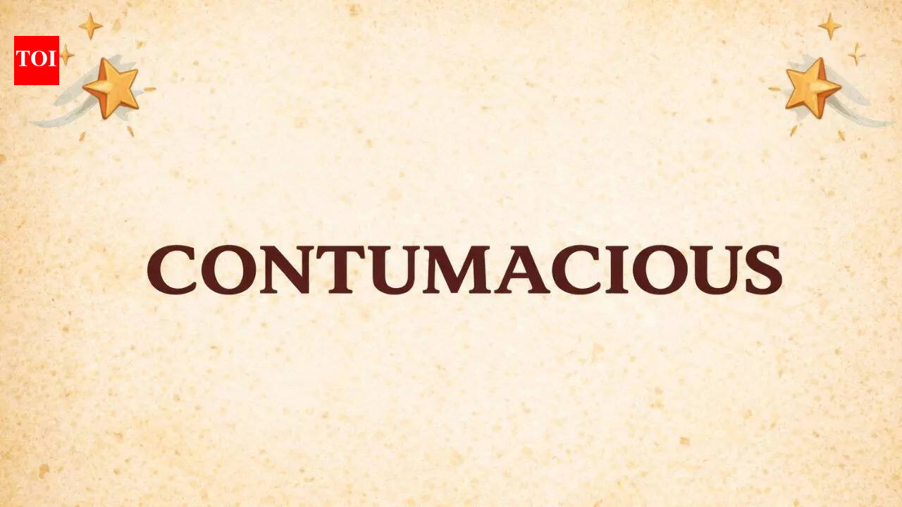 Word of the Day: Contumacious