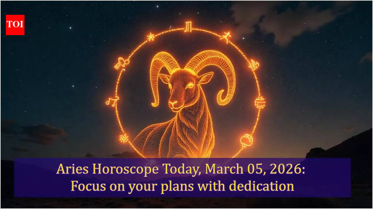 Aries Horoscope Today, March 07, 2026: Focus on your plans with dedication